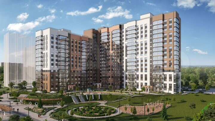 Квартира-студия, 28,9 м², 9/16 эт.