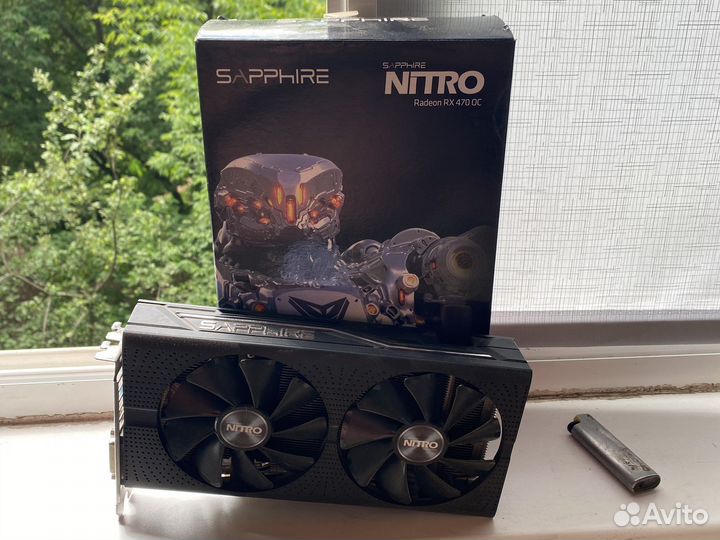 Видеокарта sapphire rx 470 nitro+
