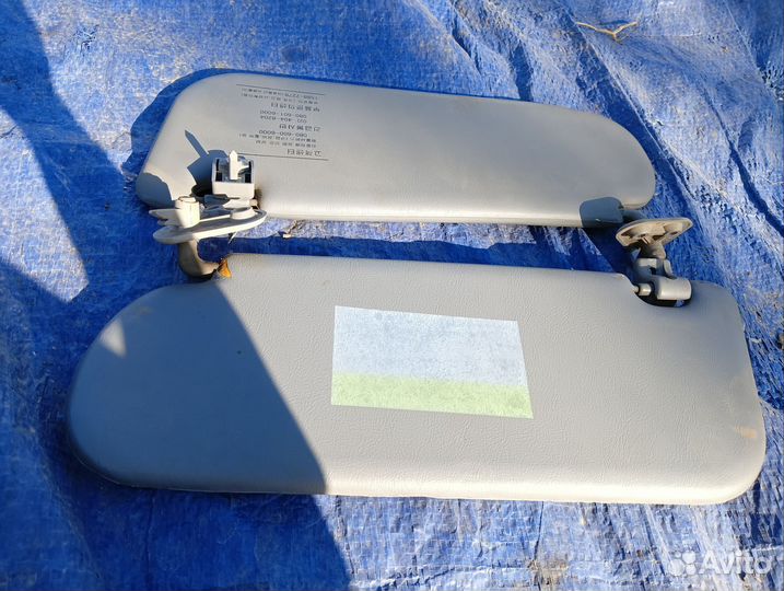 Козырьки хундай соната 4 рест