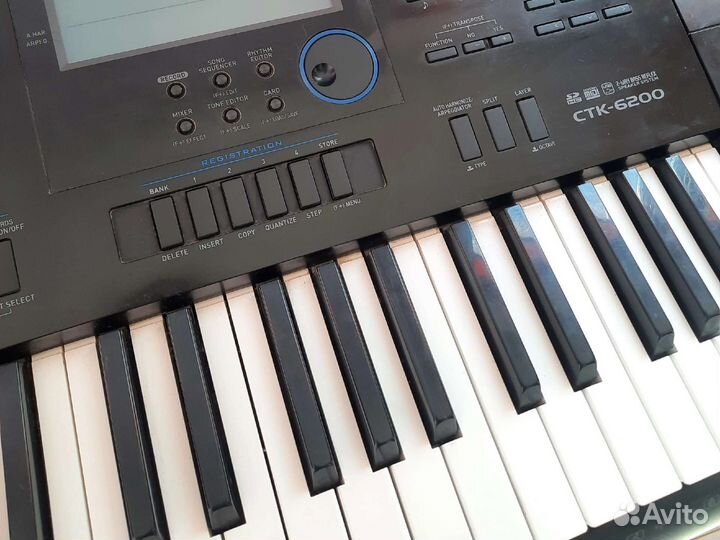 Синтезатор casio ctk 6200