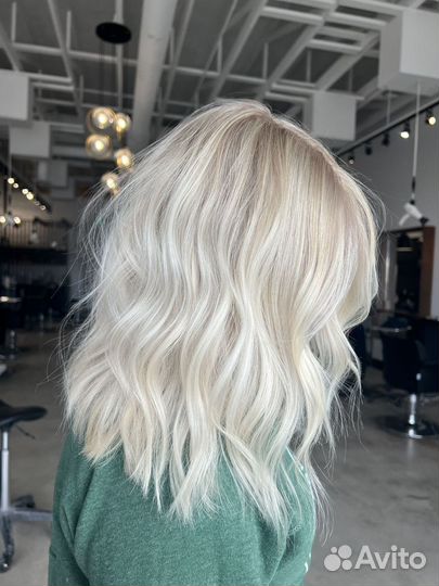 Окрашивание волос модель