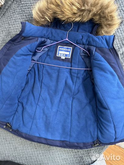 Зимняя куртка на мальчика 98