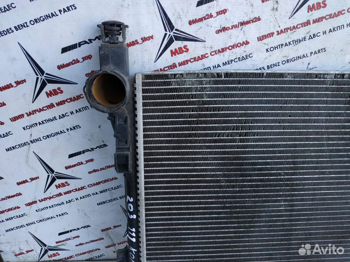 Радиатор W203 M111 Mercedes Kompressor