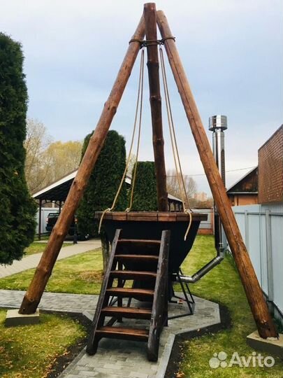 Чан для бани усиленный