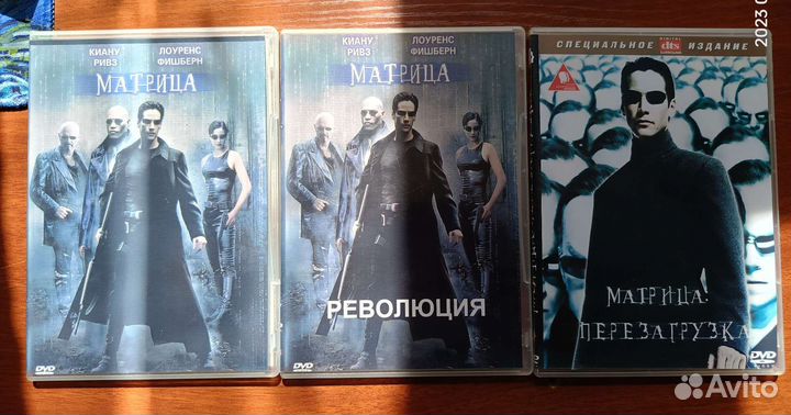 Диски с Матрицей и Терминатором