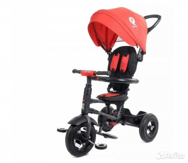 Трехколесный велосипед QPlay rito колёса надувные