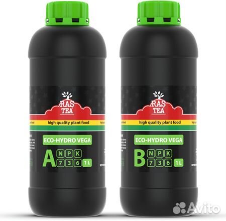 Удобрение Vega Rastea A+B 500ml