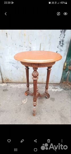 Старинное Антикварное Зеркало и Столик