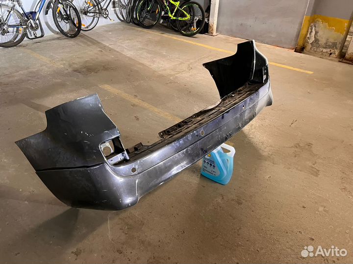 Задний бампер с накладкой lexus lx570