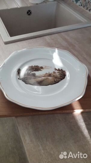 Тарелка Дулевский завод