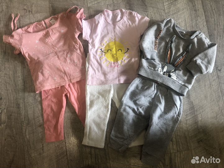 Пакет вещей на девочку