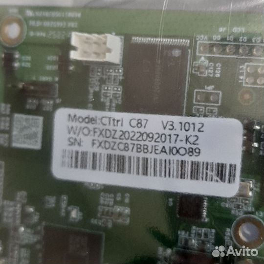 Кпу Bitmain модель: CTtrl C87 V3.1012