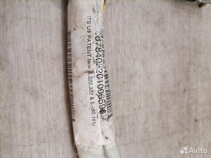 Аирбаг боковой (шторка безопасности) правый Bmw X5