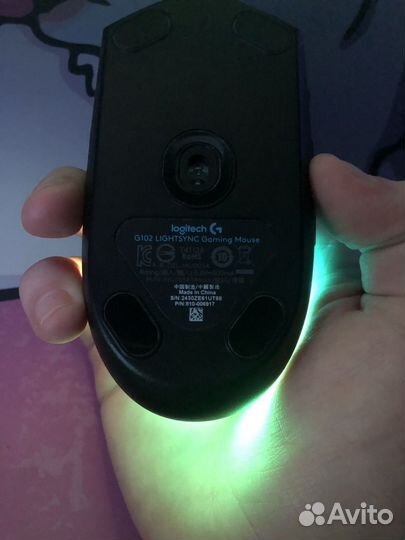 Мышка logitech g102