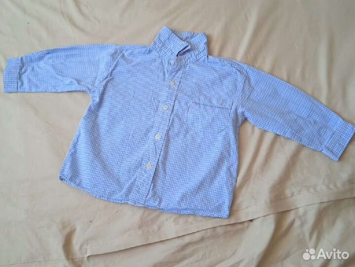 Рубашка на мальчика 86-92