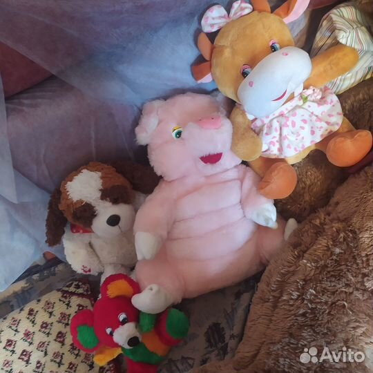 Мягкие игрушки пакетом