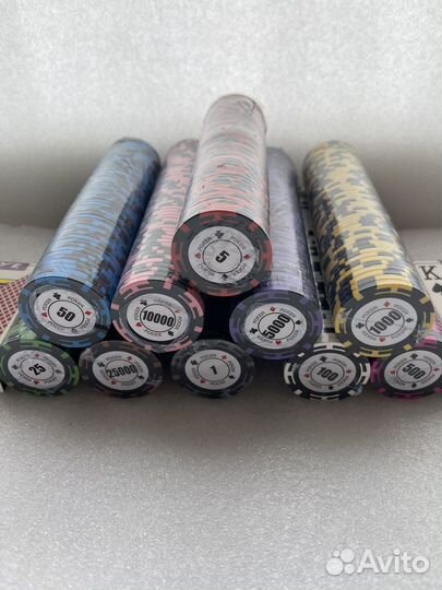 Покерные фишки профессиональные