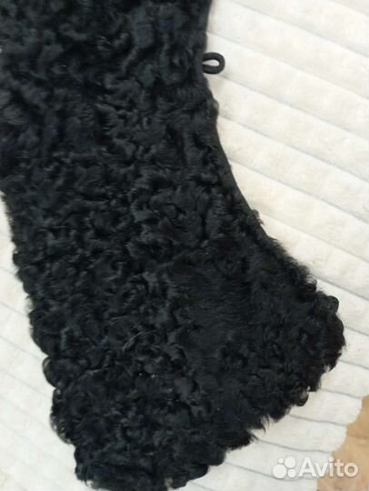 Меховой воротник и шапка