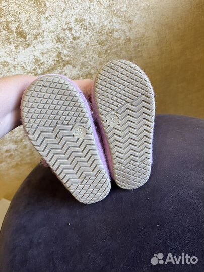 Тапочки для девочки 22 бесплатно