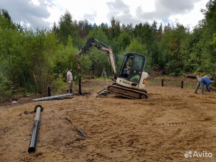 Винтовые сваи