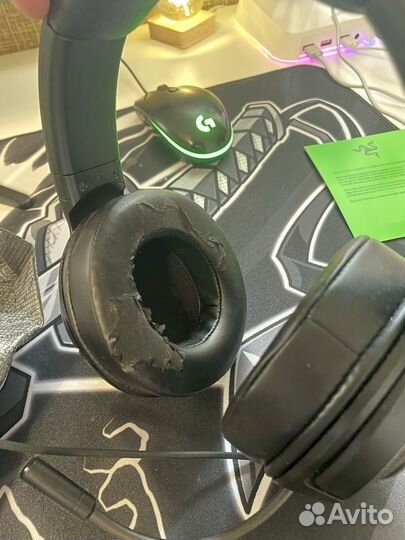 Игровые наушники razer