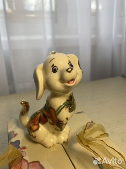 Статуэтка фарфор собака Pavone