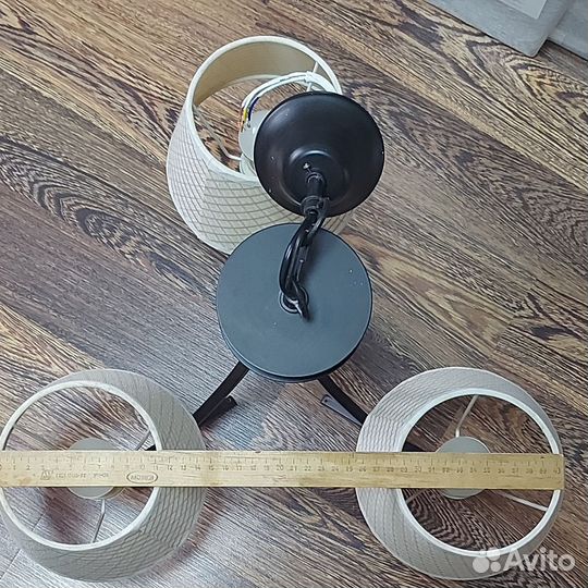 Люстра потолочная подвесная бу
