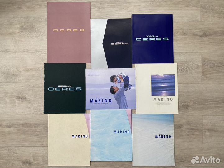 Дилерские каталоги Corolla Ceres / Spinter Marino