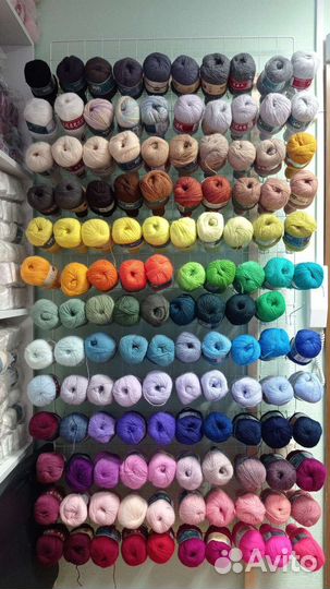 Пряжа пух норки