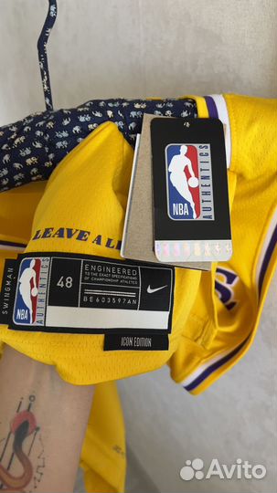 Баскетбольная майка Лейкерс Lakers оригинал