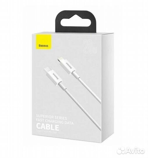 Кабель Type-C Lighting Baseus 2метра 20W