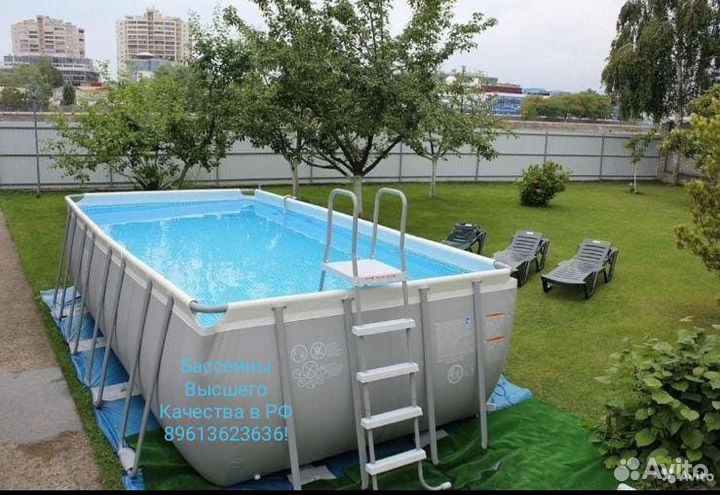 Каркасный Овальный Бассейн 412 201 122