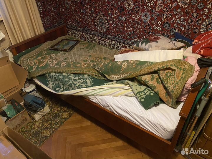 Кровать односпальная 80х190 с матрасом разборная