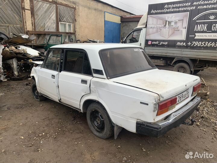 В разборе ваз 2107