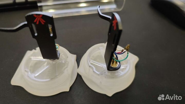 Колба с двумя хэдшелами vestax + иглы