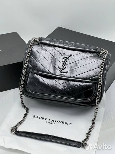 Сумка женская Saint Laurent Niki (Premium)