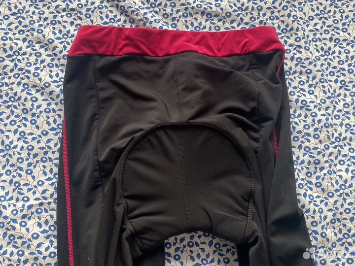 Велосипедные штаны с памперсом женские