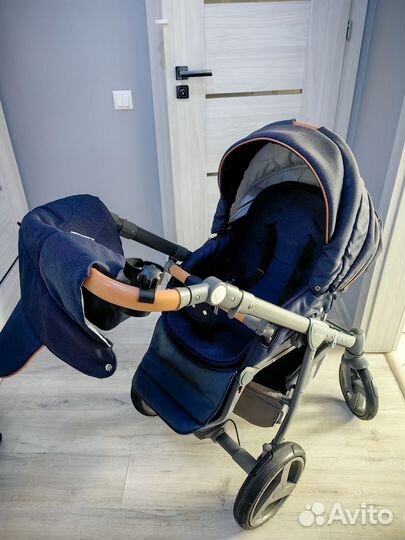 Коляска 3 в 1 adamex б/у