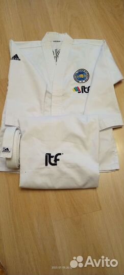 Добок для тхэквондо ITF Adidas 140