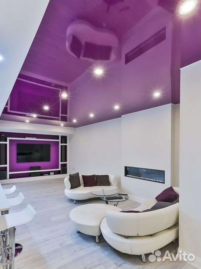 Натяжные потолки