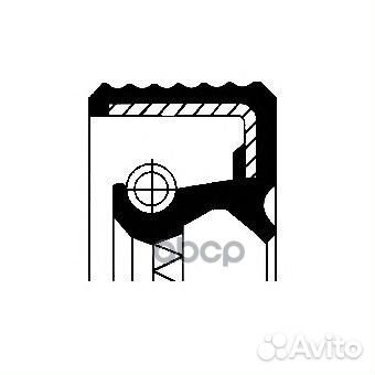Сальник дифференциала Corteco 735 08V525583