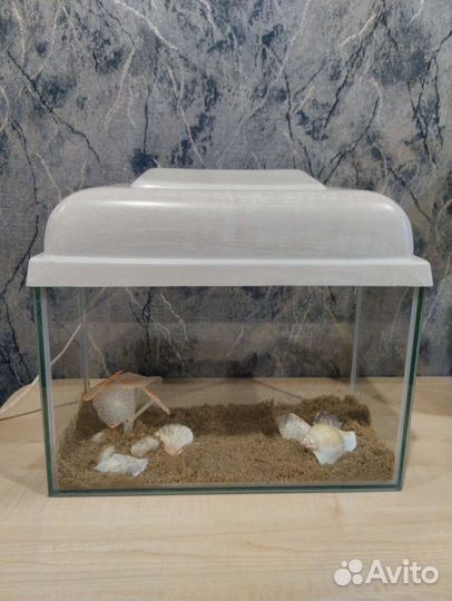 Аквариум 15 литров с подсветкой