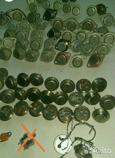 Транзисторы СССР (в металле)