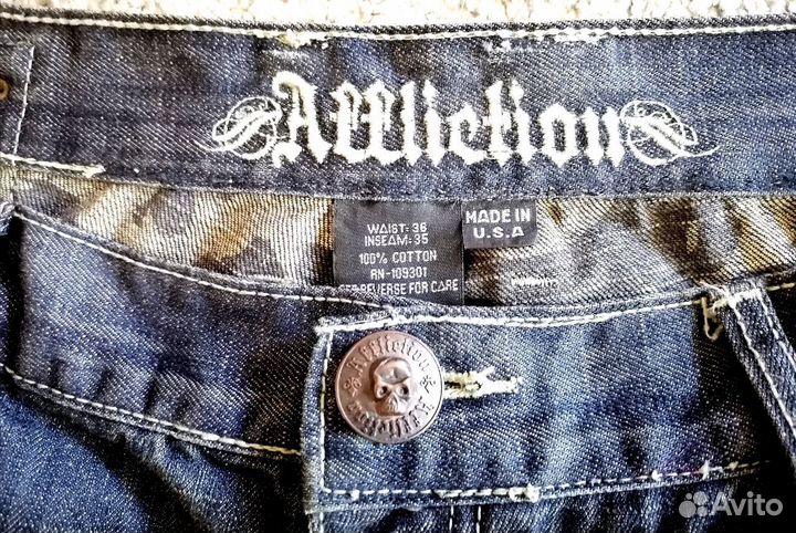 Джинсы - Affliction USA