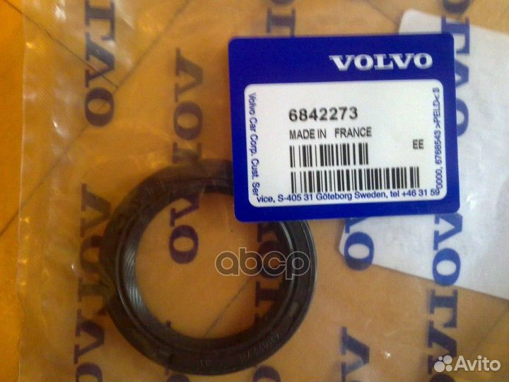 Сальник коленвала передний 6842273 volvo