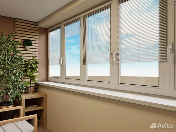 Остекление балконов и лоджий под ключ