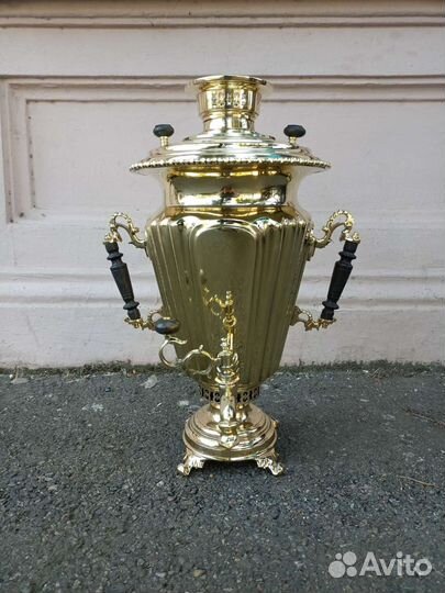 Самовар Баташева 7 литров рюмка