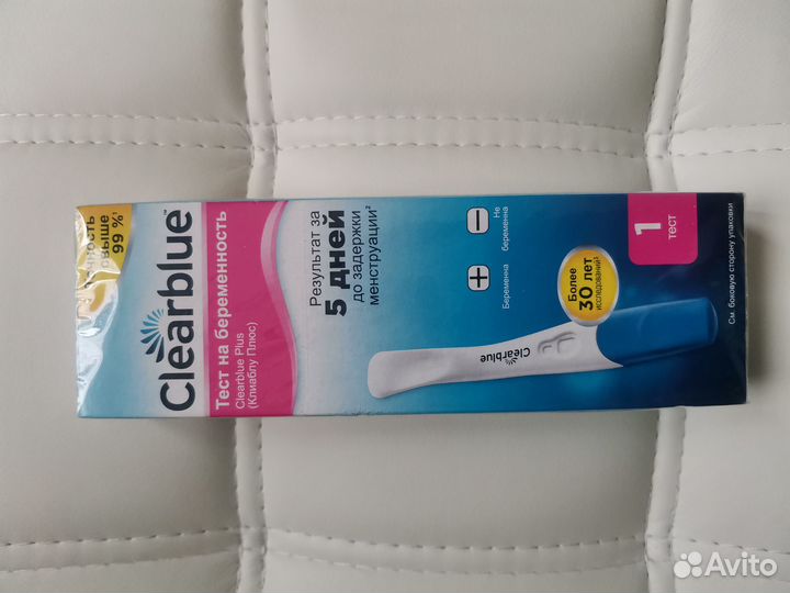 Тест для определения беременности клиаблу плюс