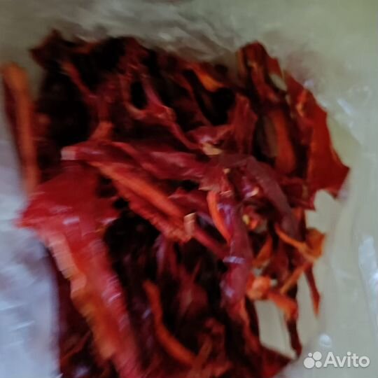 Сушеные помидоры, перец