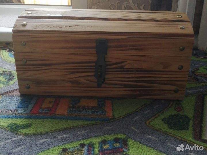 Ящик деревянный подарочный